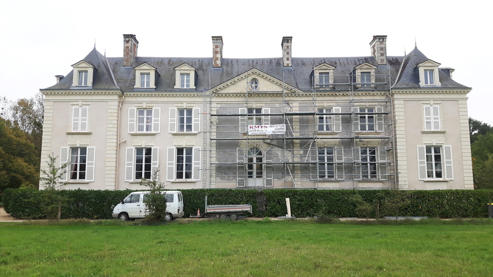 Nord facade La Mothaye avant renovation